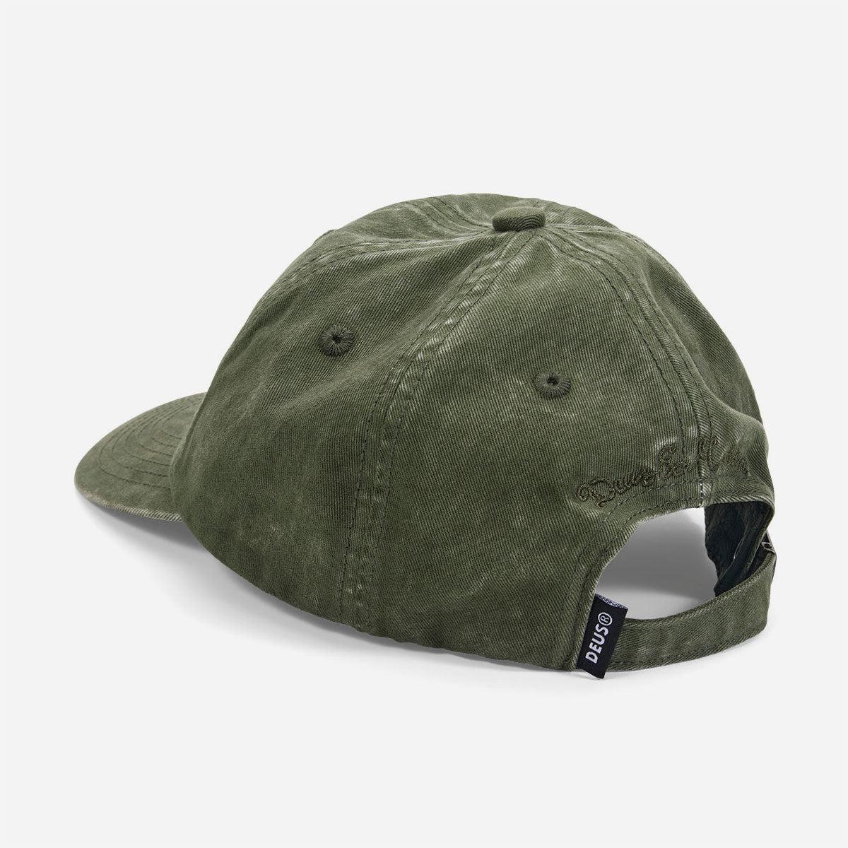 Deus Ex Machina - Shield Garment Dyed Dad Cap - Cypress Green