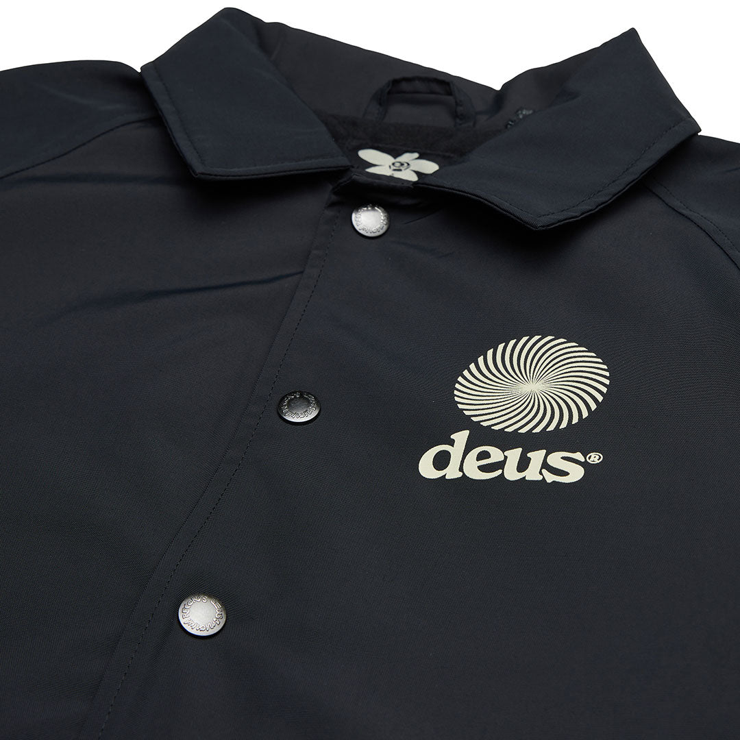 Deus Ex Machina - Strata Coach Jacket - Black