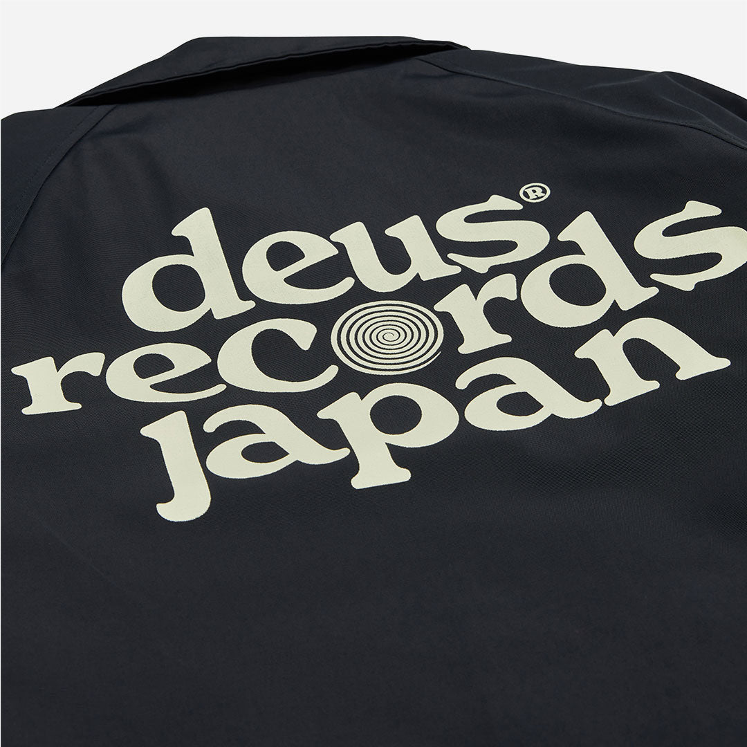 Deus Ex Machina - Strata Coach Jacket - Black