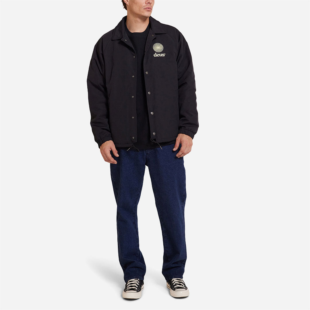 Deus Ex Machina - Strata Coach Jacket - Black