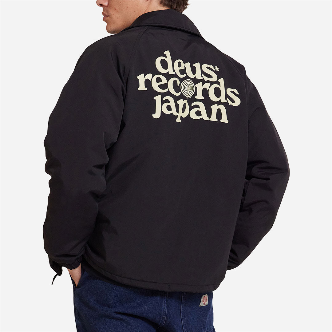 Deus Ex Machina - Strata Coach Jacket - Black