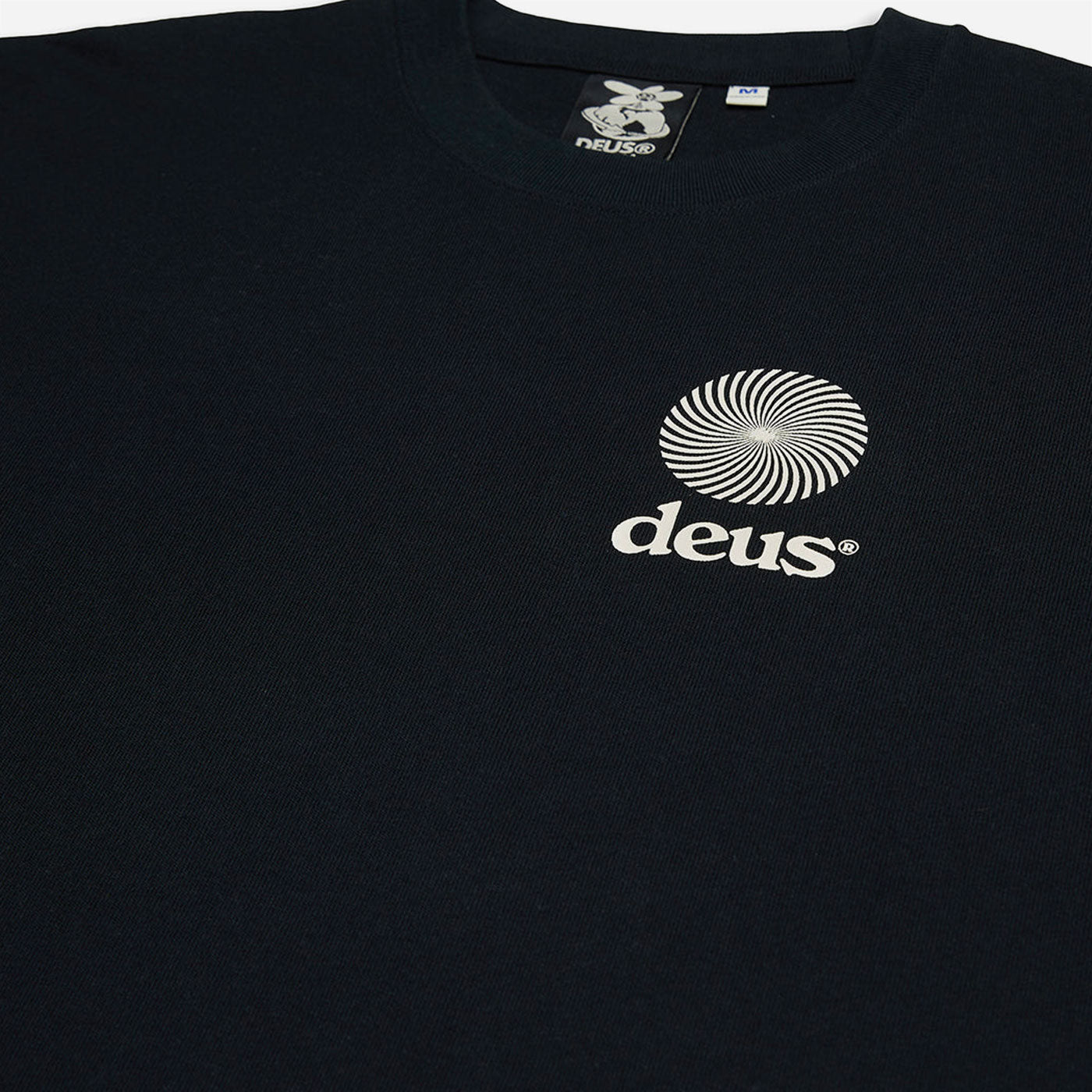 DEUS EX MACHINA - STRATA OVERSIZE TEE - Black
