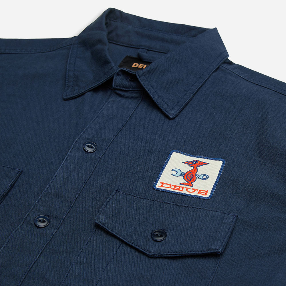 DEUS EX MACHINA - STRIPES SHIRT - MOOD INDIGO