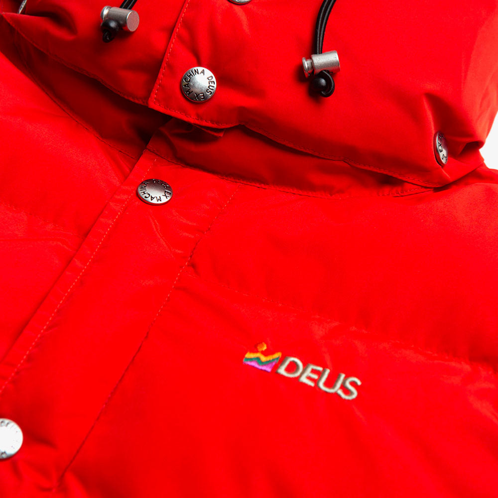 Deus ex Machina - Summit Puffer Jacket - Red Clay