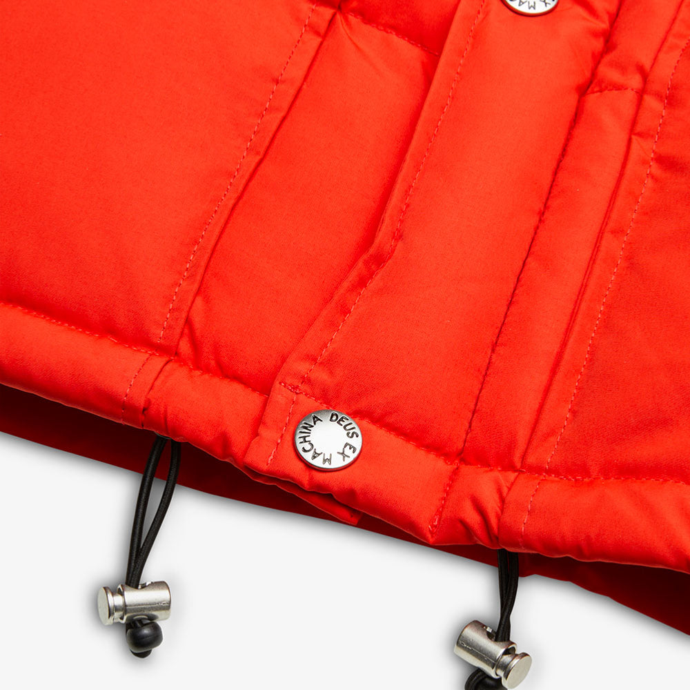 Deus ex Machina - Summit Puffer Jacket - Red Clay