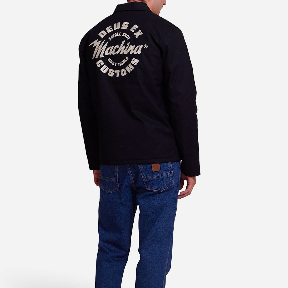 DEUS EX MACHINA - AMPED COACH JACKET - BLACK