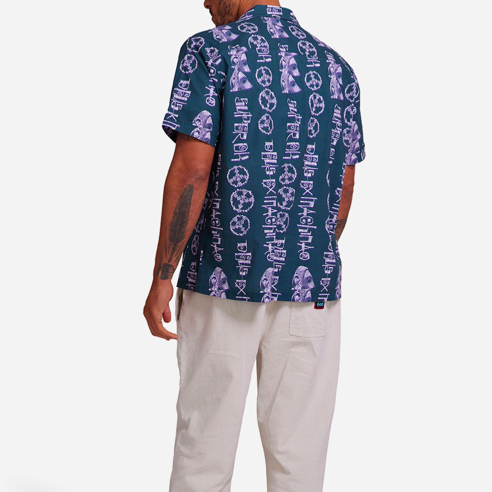 DEUS EX MACHINA - EFFIGY SHIRT - Deep Green