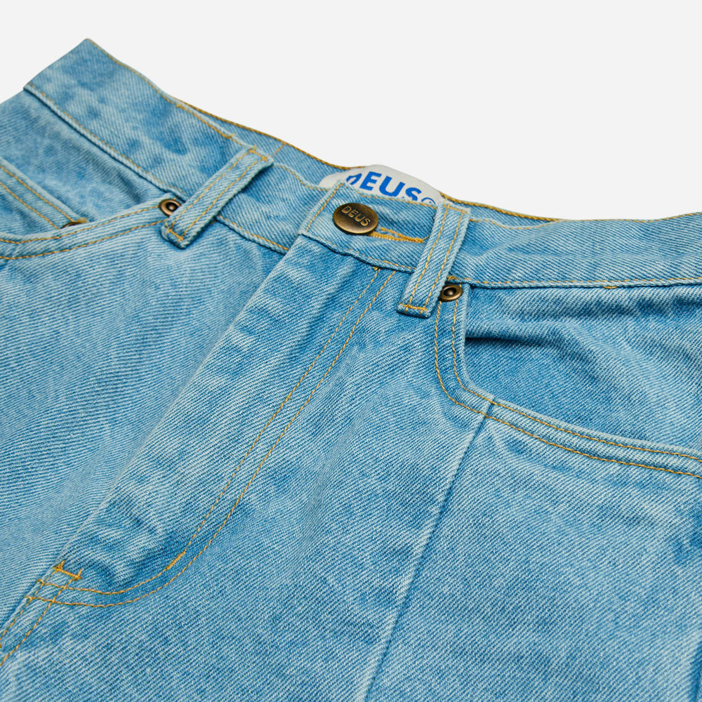 DEUS - JIRO JEAN - Light Stonewash Indigo