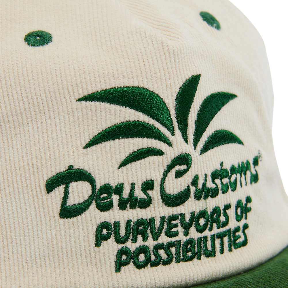 Deus ex Machina - Last Resort Cord Cap - Forest