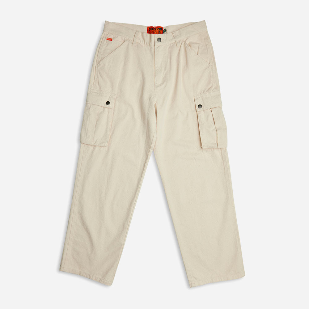 DEUS EX MACHINA - RECORDS CARGO PANT - Natural