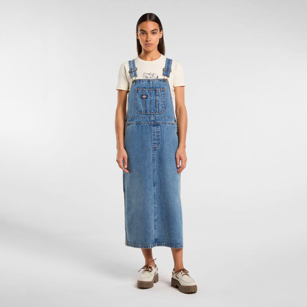 Dickies W - Bib Long Overall - Rinsed Fade