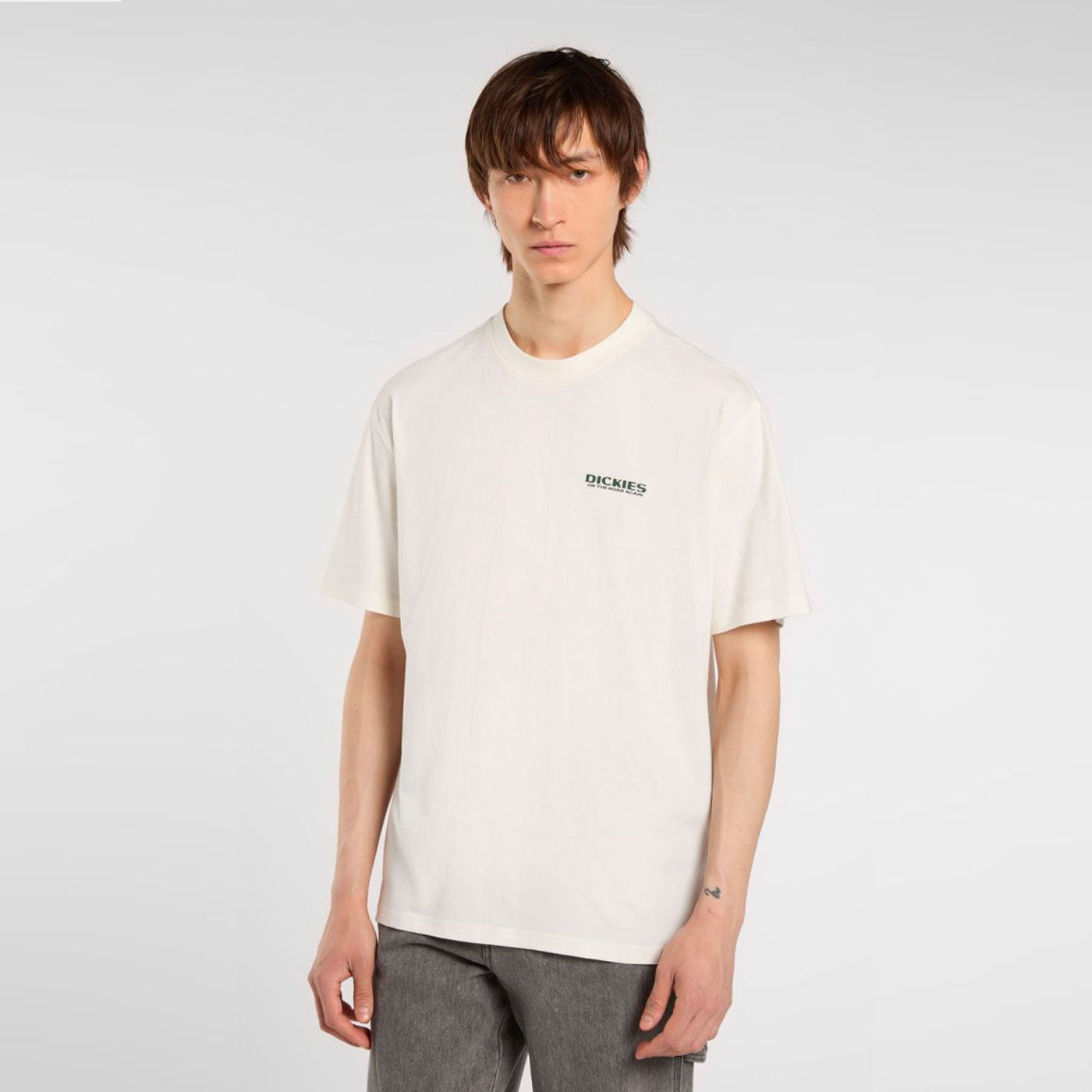 Dickies - BURNS TEE SS - Egret