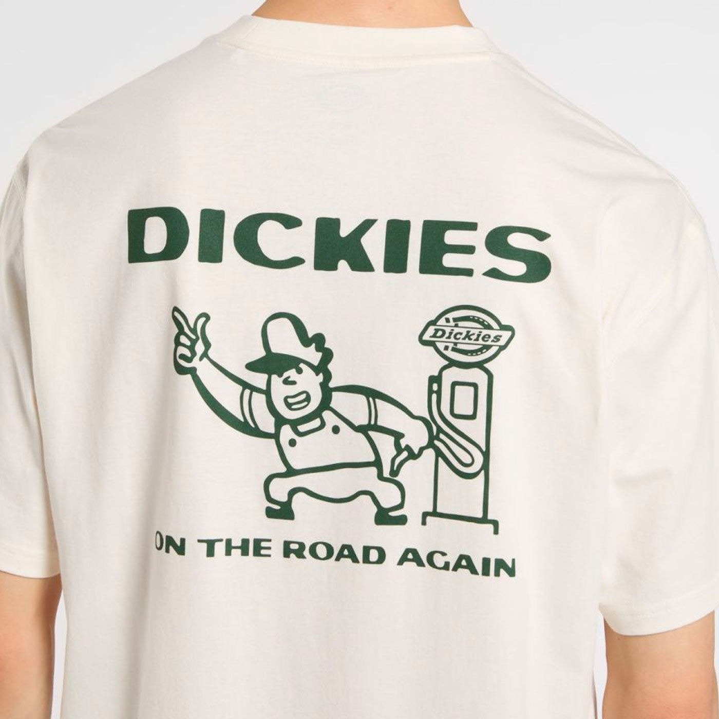 Dickies - BURNS TEE SS - Egret