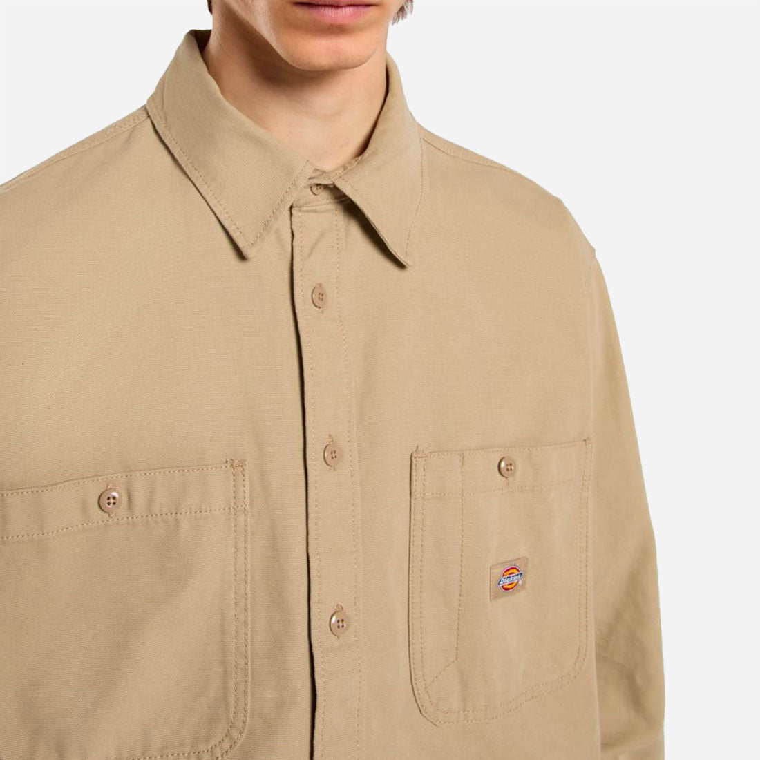 Dickies - CANVAS SHIRT - DESERT SAND