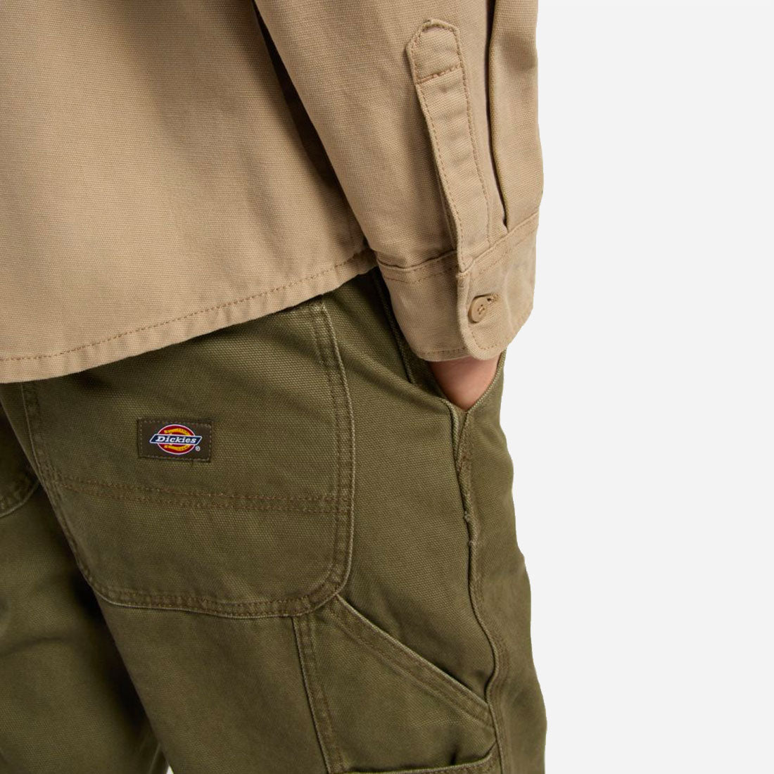 Dickies - CANVAS SHIRT - DESERT SAND