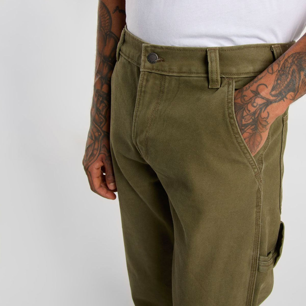 Dickies - Carpenter Canvas Pant - Military Green