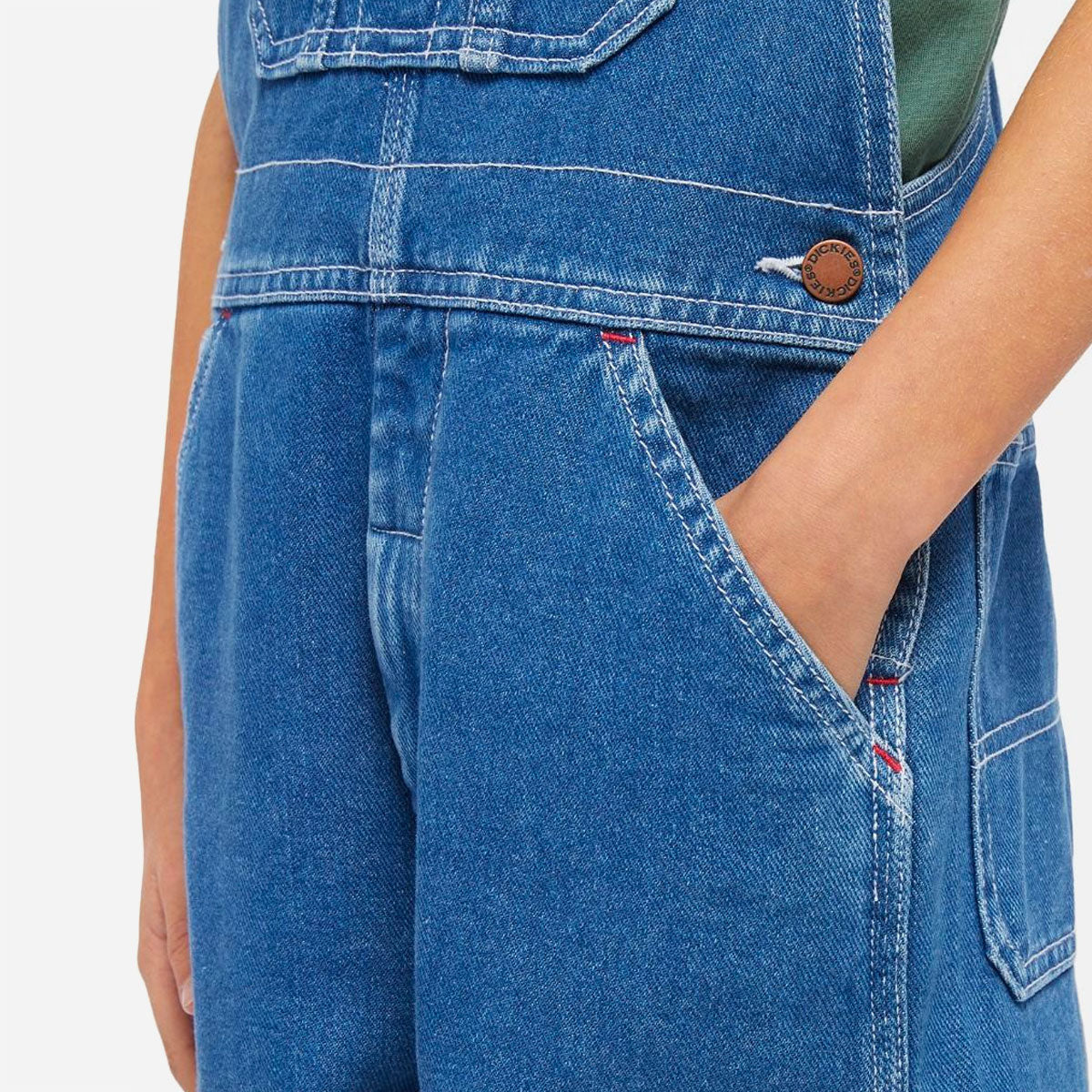 DICKIES - DENIM BIB KIDS - Indigo Blue