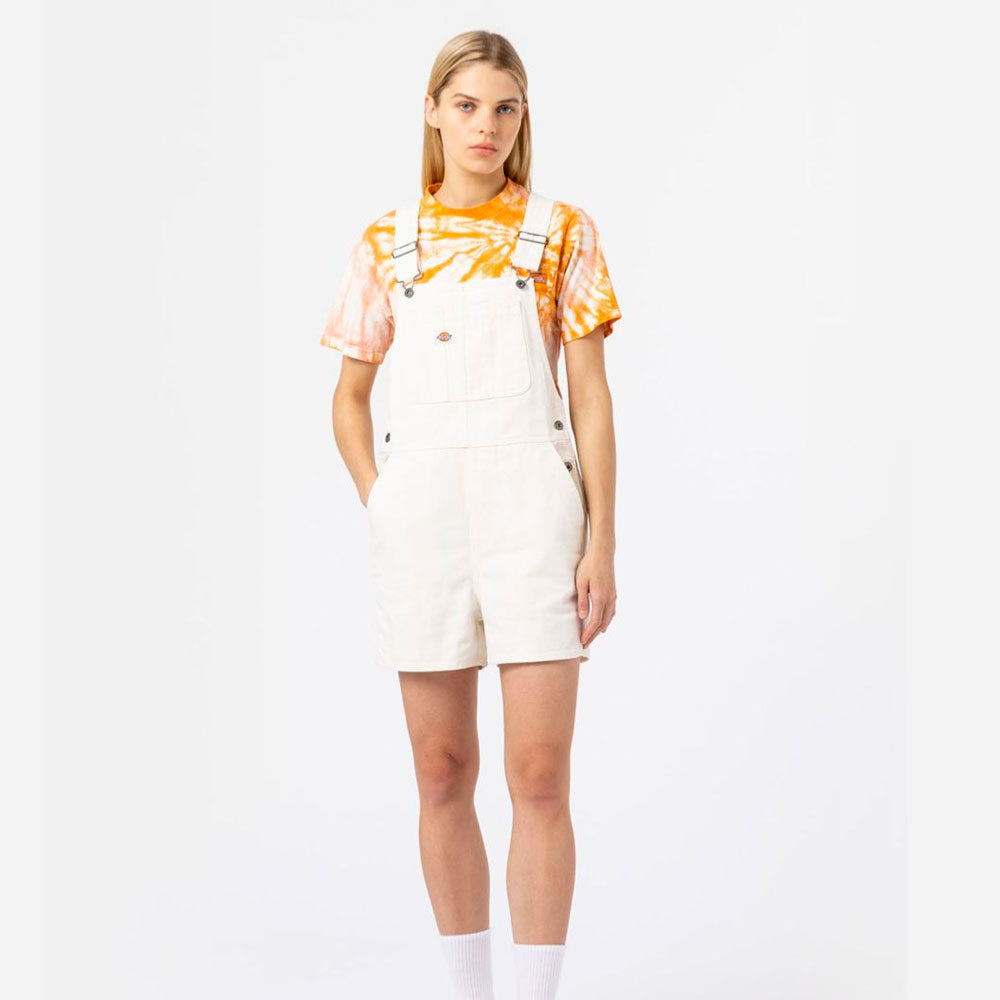 DICKIES - DUCK CANVAS SHORT BIB W - SW CLOUD