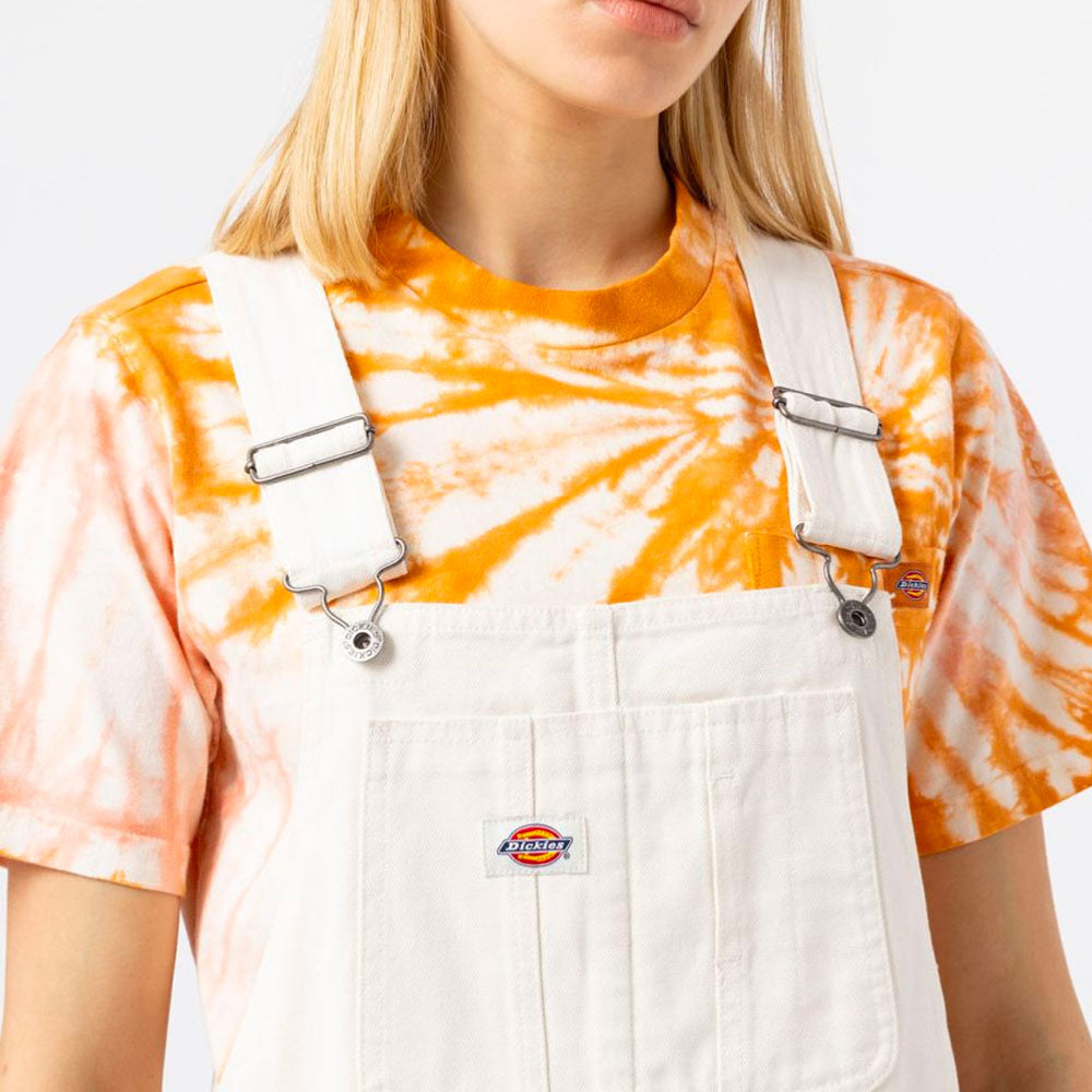 DICKIES - DUCK CANVAS SHORT BIB W - SW CLOUD