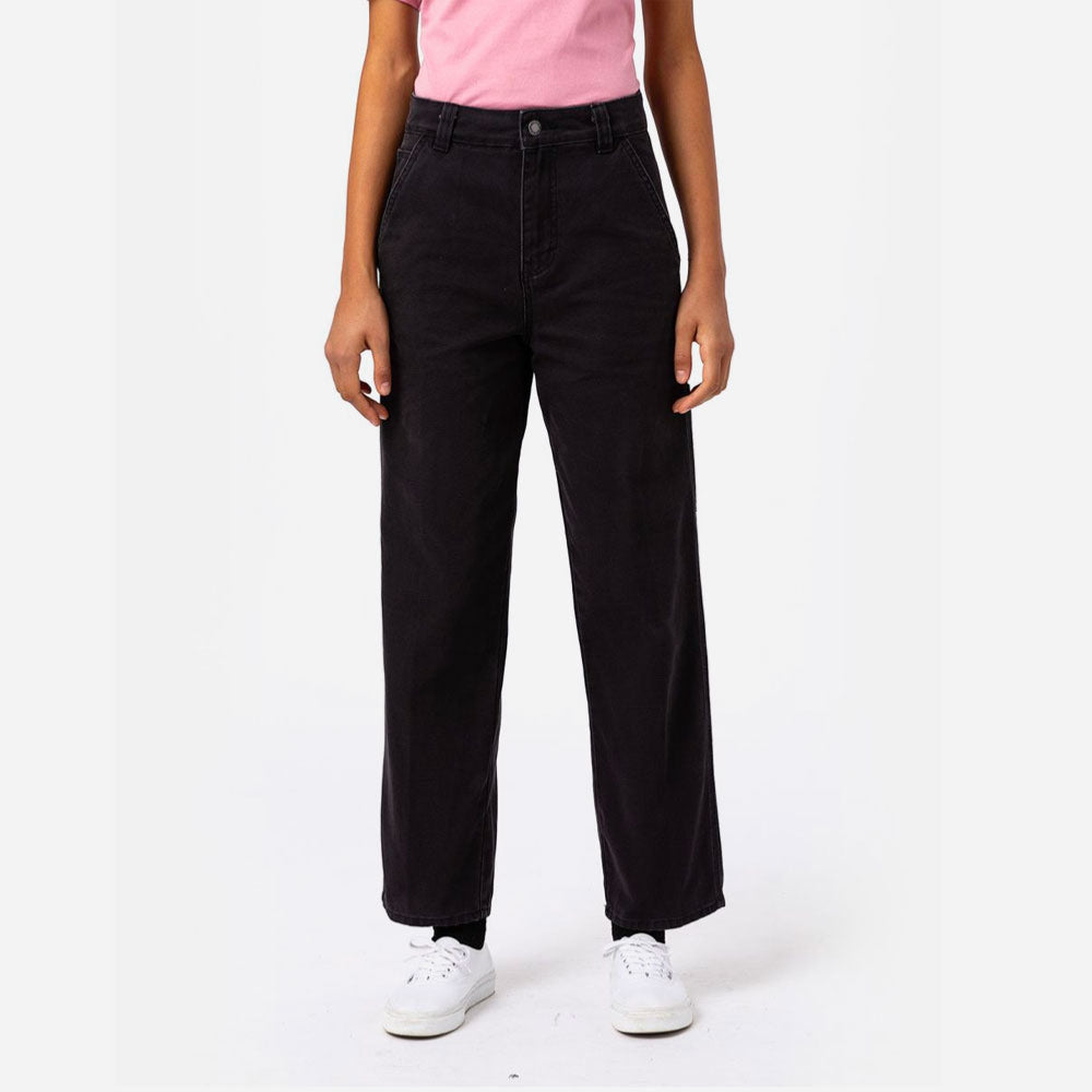 DICKIES W - DUCK CANVAS PANT - Black