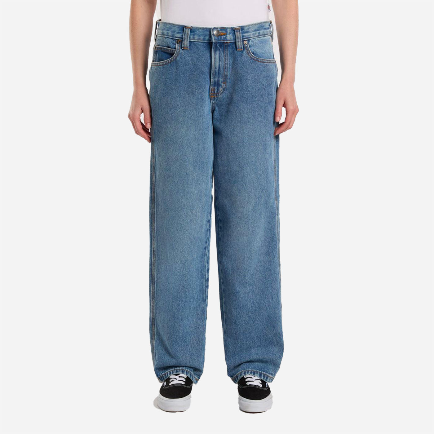 DICKIES - FARNER DENIM W - Rinsed Fade