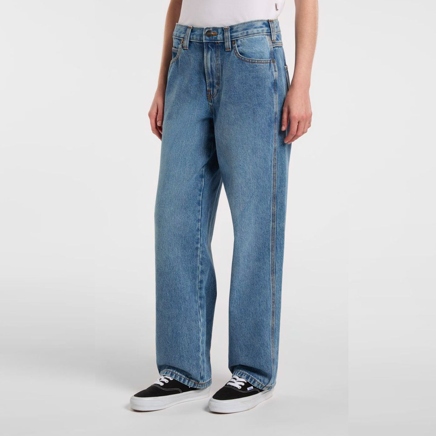 DICKIES - FARNER DENIM W - Rinsed Fade
