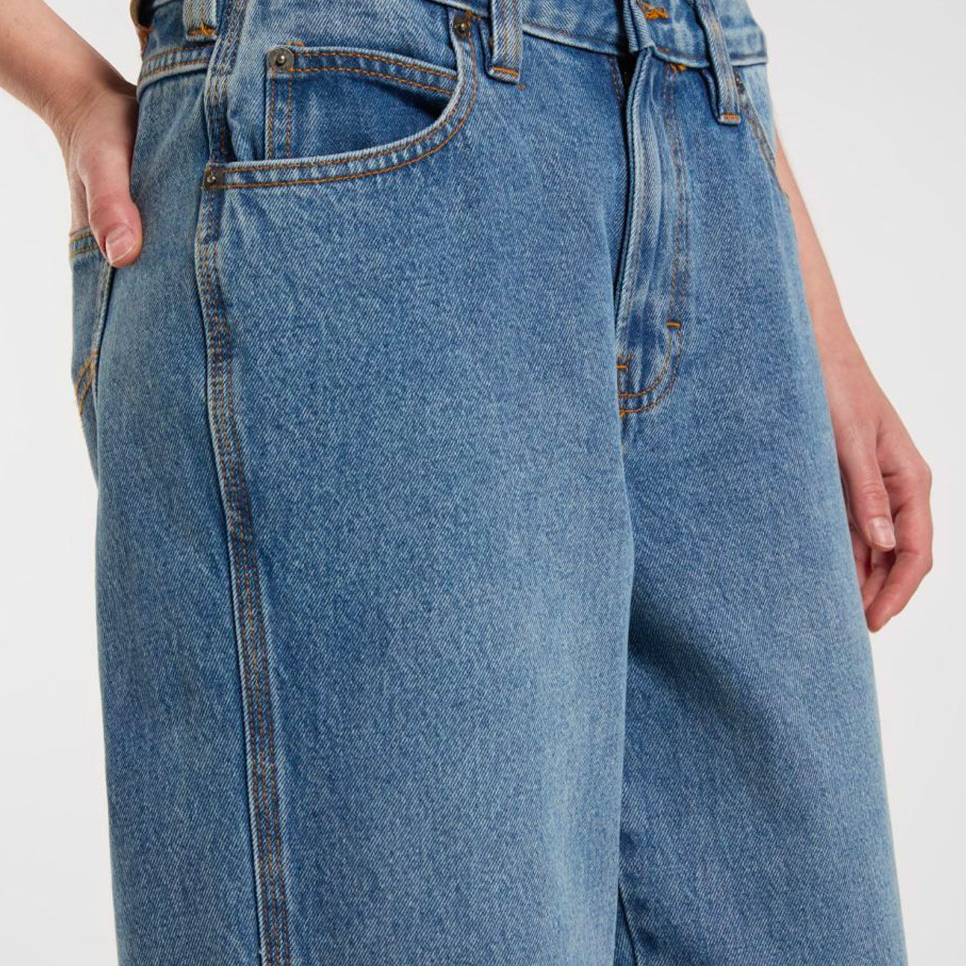 DICKIES - FARNER DENIM W - Rinsed Fade