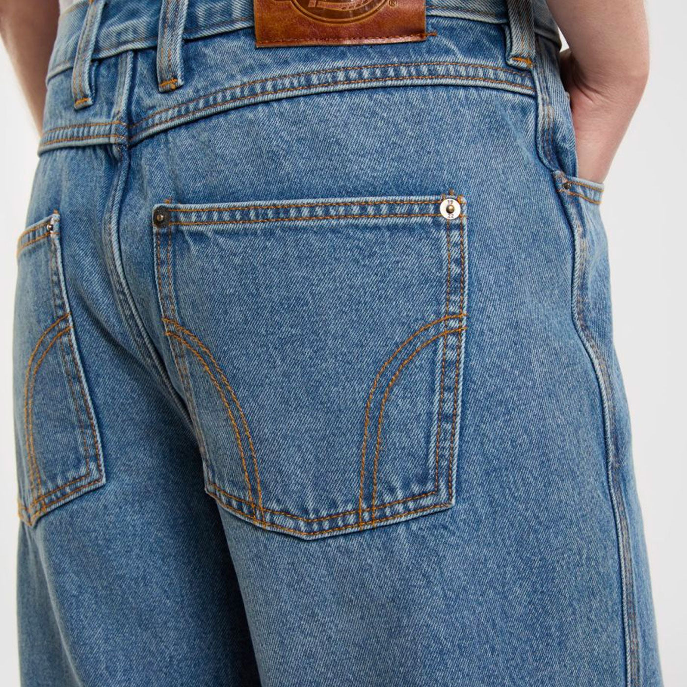 DICKIES - FARNER DENIM W - Rinsed Fade