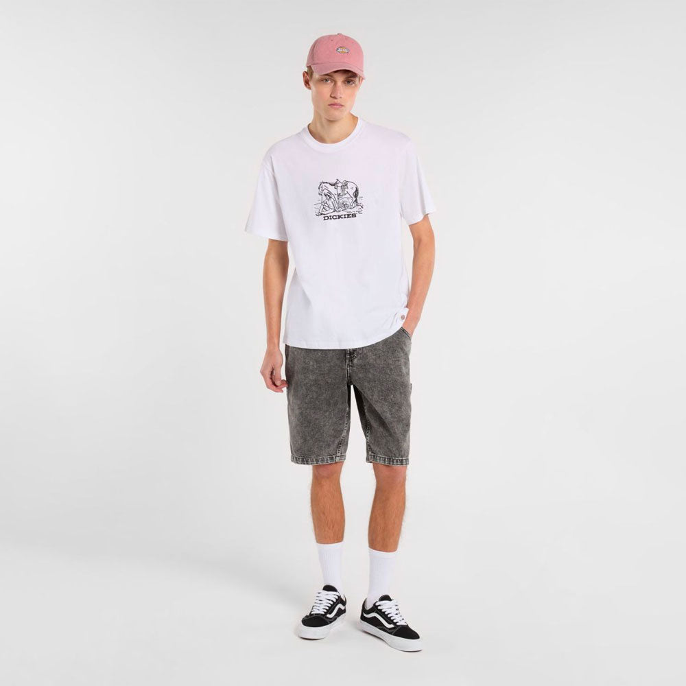 Dickies - Garyville Denim Short - Light Gray Wash