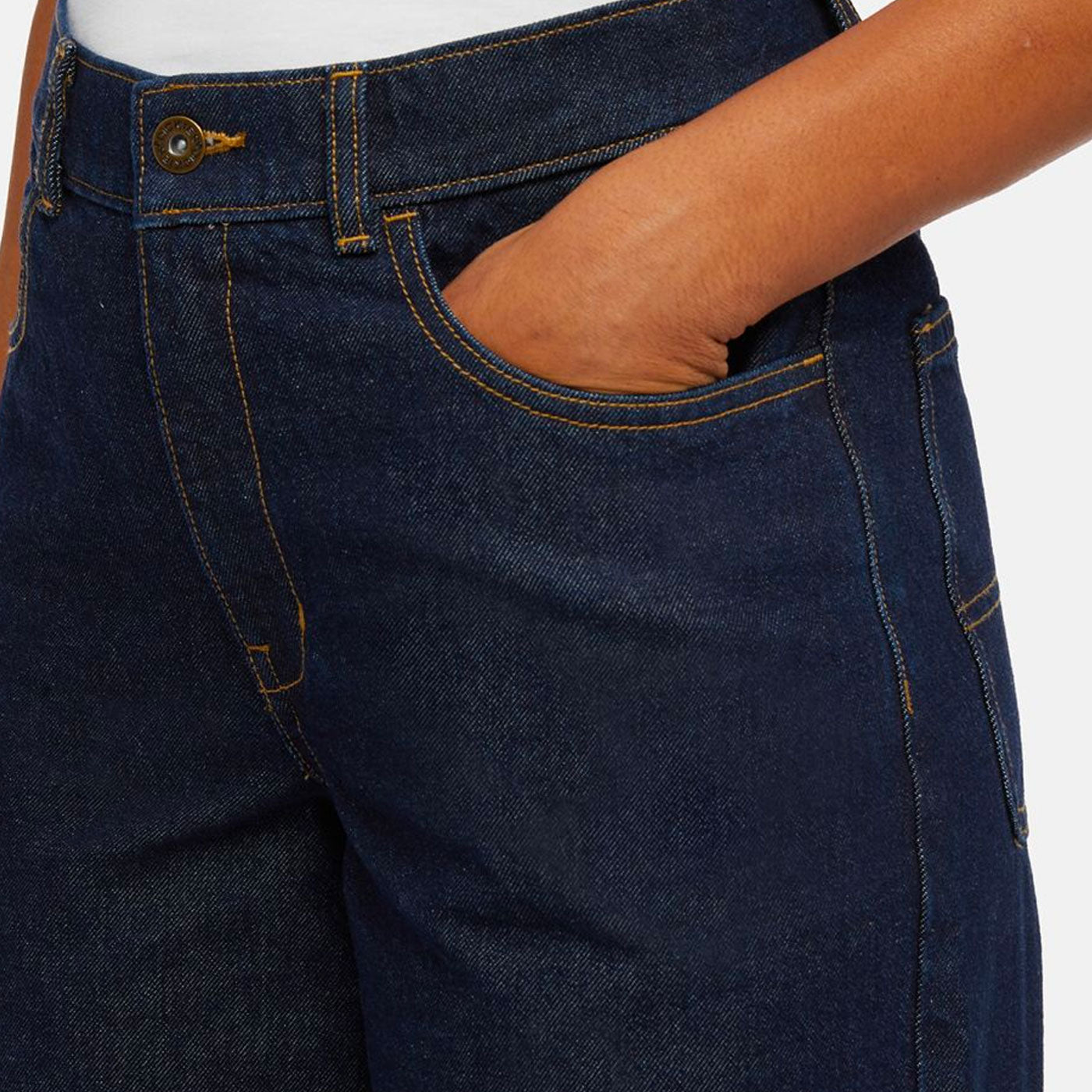 DICKIES - HERNDON DENIM W - Rinsed Fade