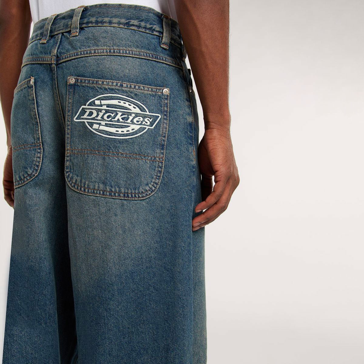 Dickies - HILHAM DENIM - Khaki Tinted Blue