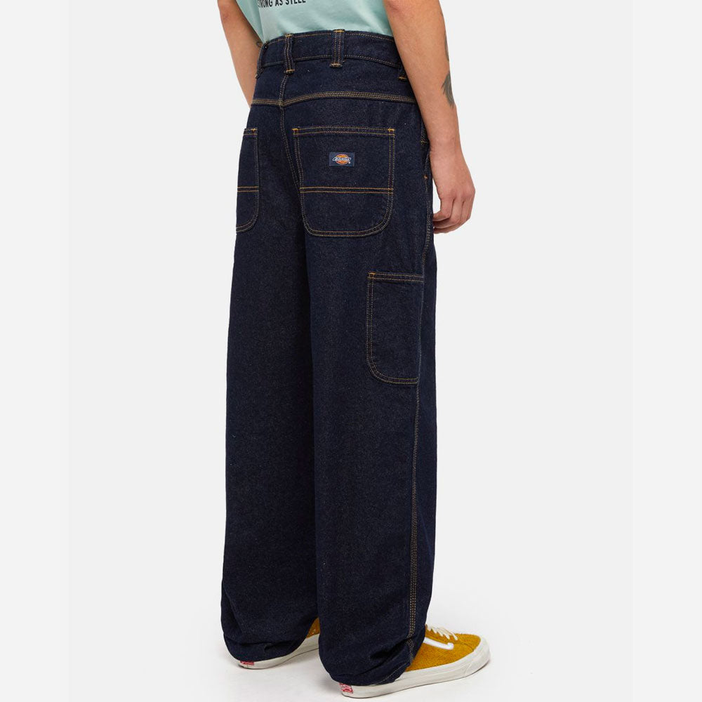 DICKIES - MADISON BAGGY FIT DENIM - Vintage Blue