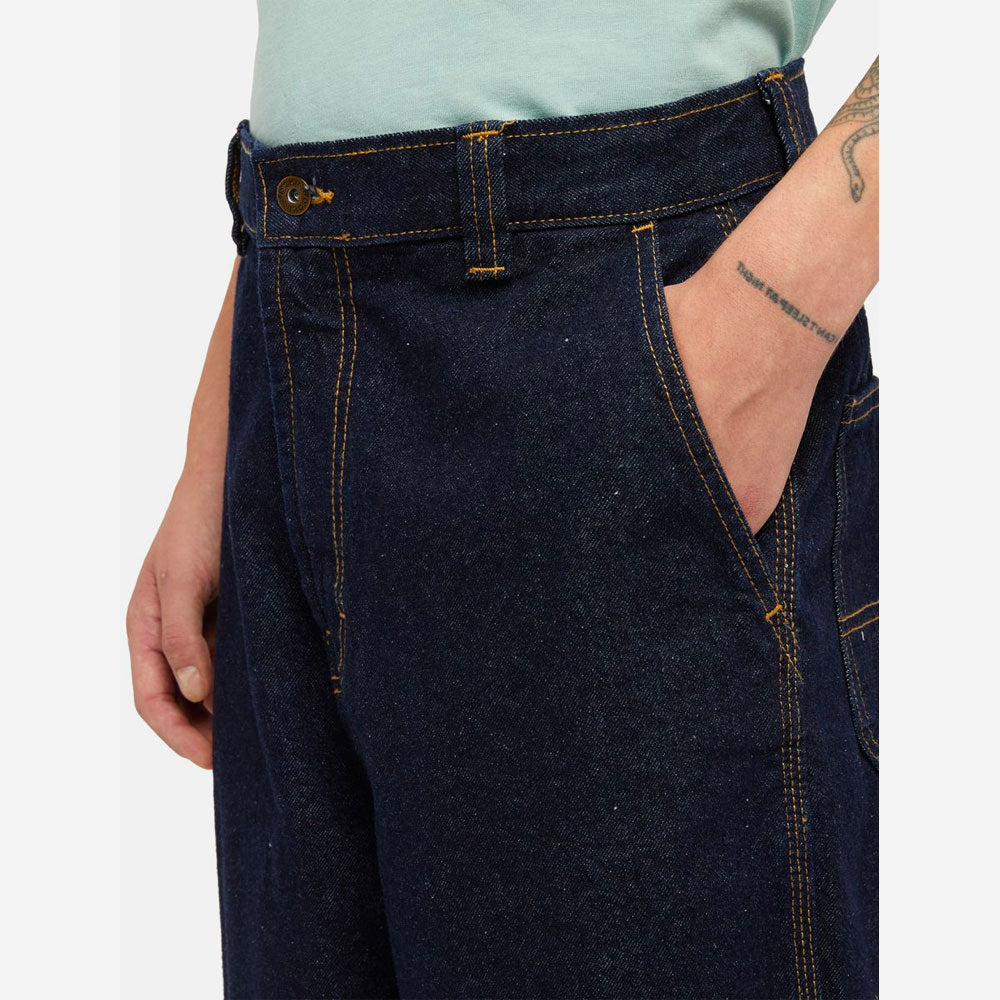 DICKIES - MADISON BAGGY FIT DENIM - Vintage Blue
