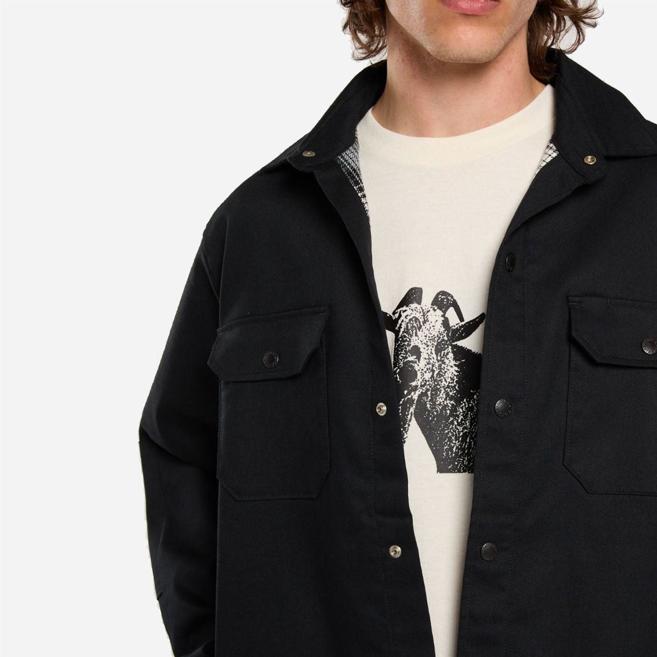 Dickies - MIKE ANDERSON LINED FLEX DUCK SHACKET - Black