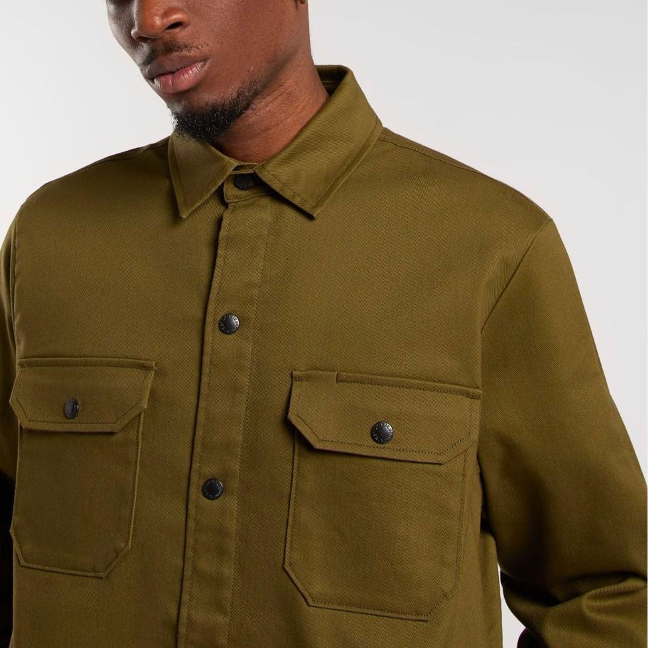 Dickies - MIKE ANDERSON LINED FLEX DUCK SHACKET - Dark Olive