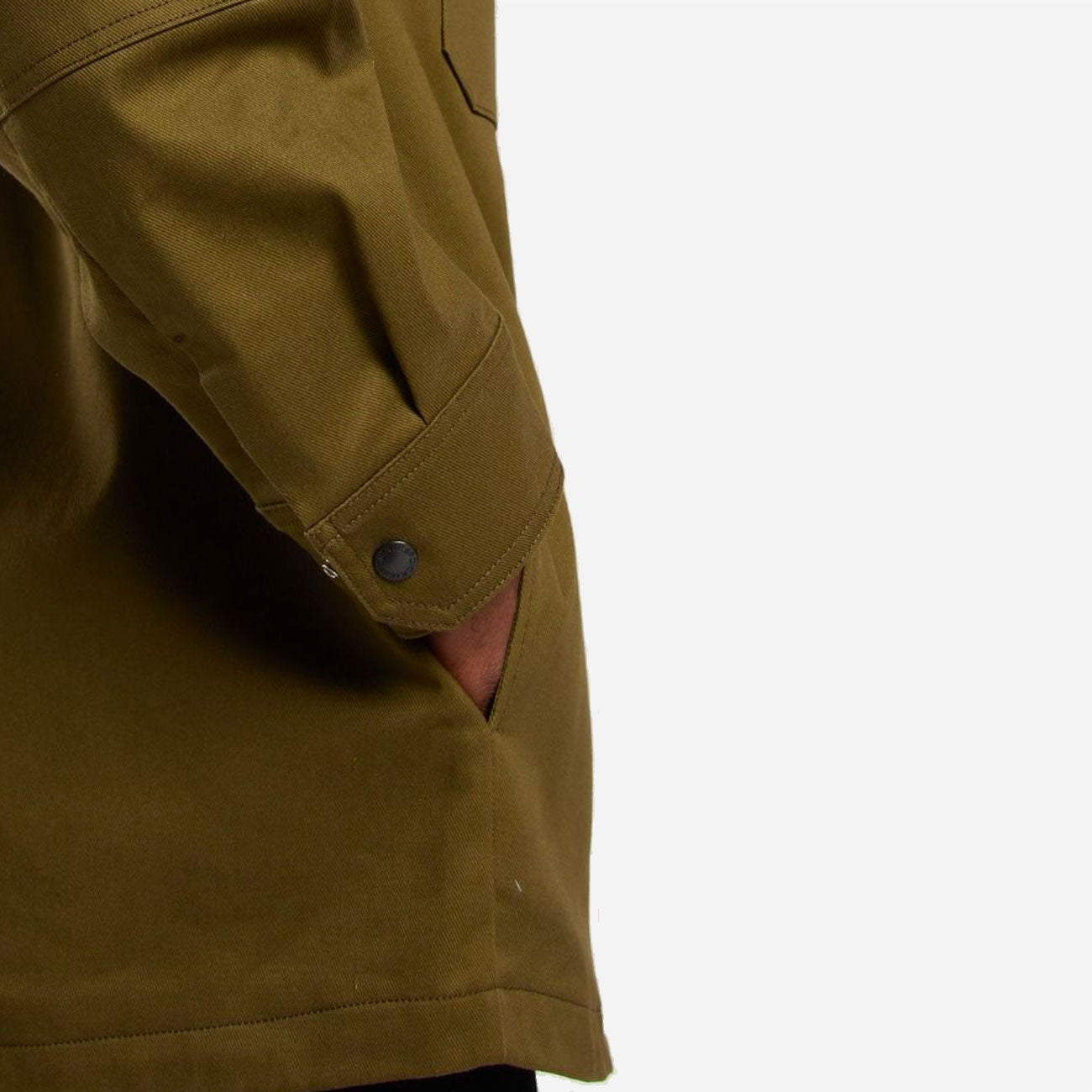 Dickies - MIKE ANDERSON LINED FLEX DUCK SHACKET - Dark Olive