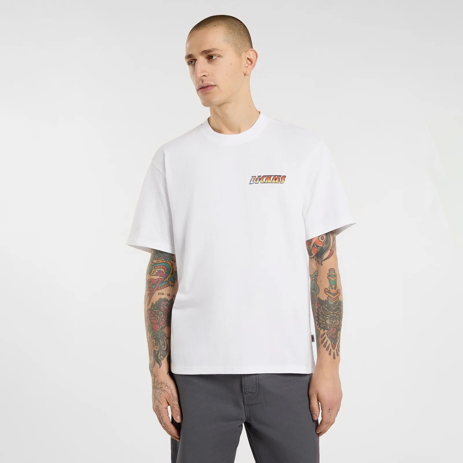 Dickies x Nascar T-shirt - Nashport Pit Crew White