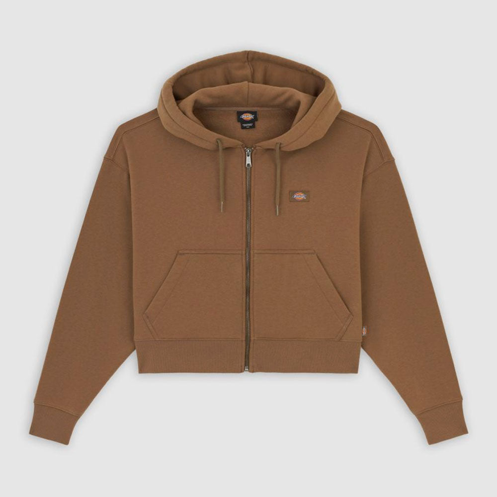 DICKIES - W OAKPORT ZIP HOODIE - Mushroom