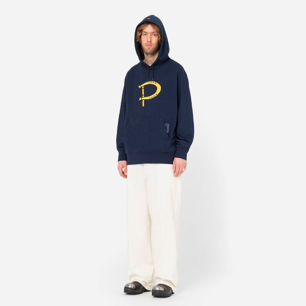 DICKIES X POP TRADING - HOODIE - Navy Blue