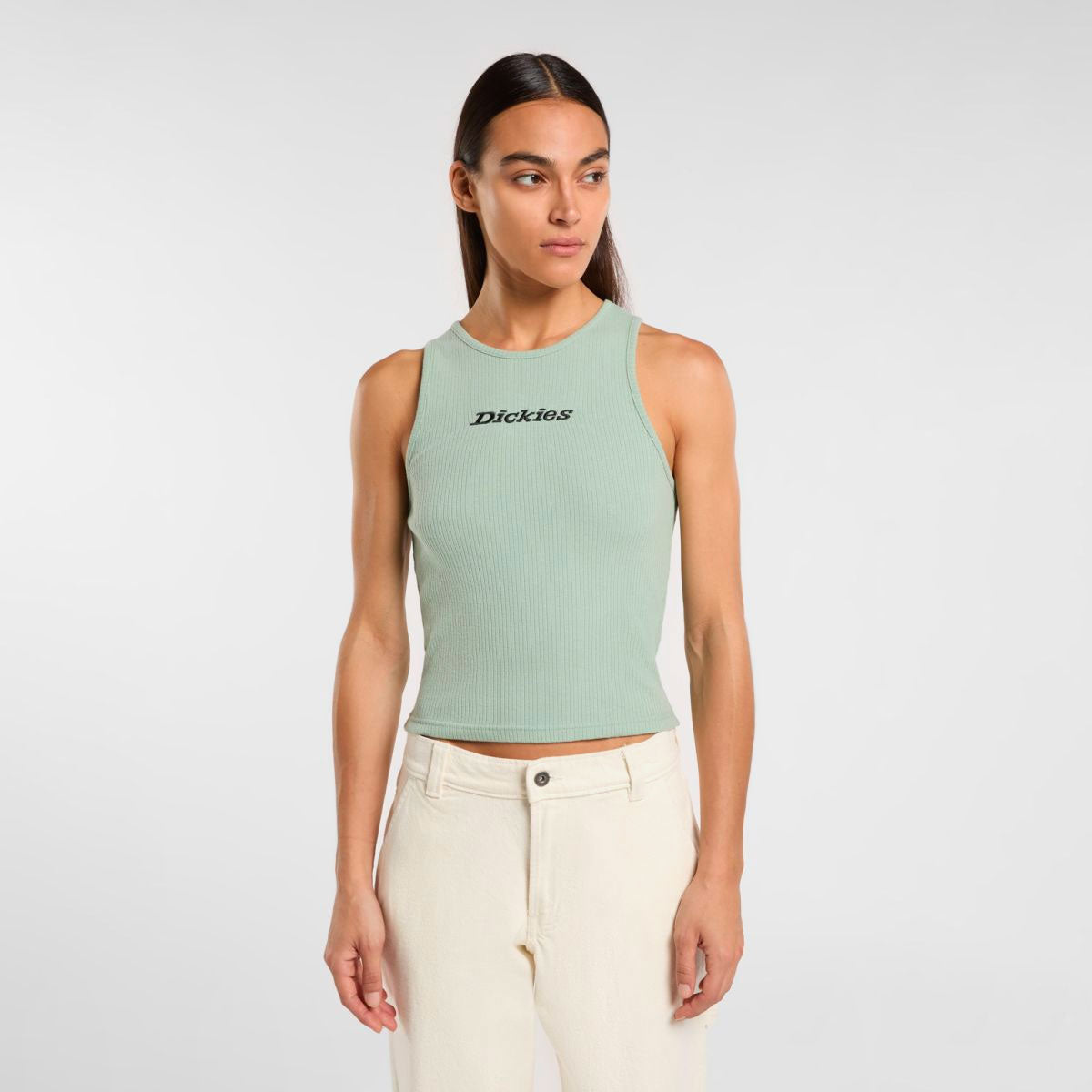 Dickies W - Rib Top - Iceberg Green