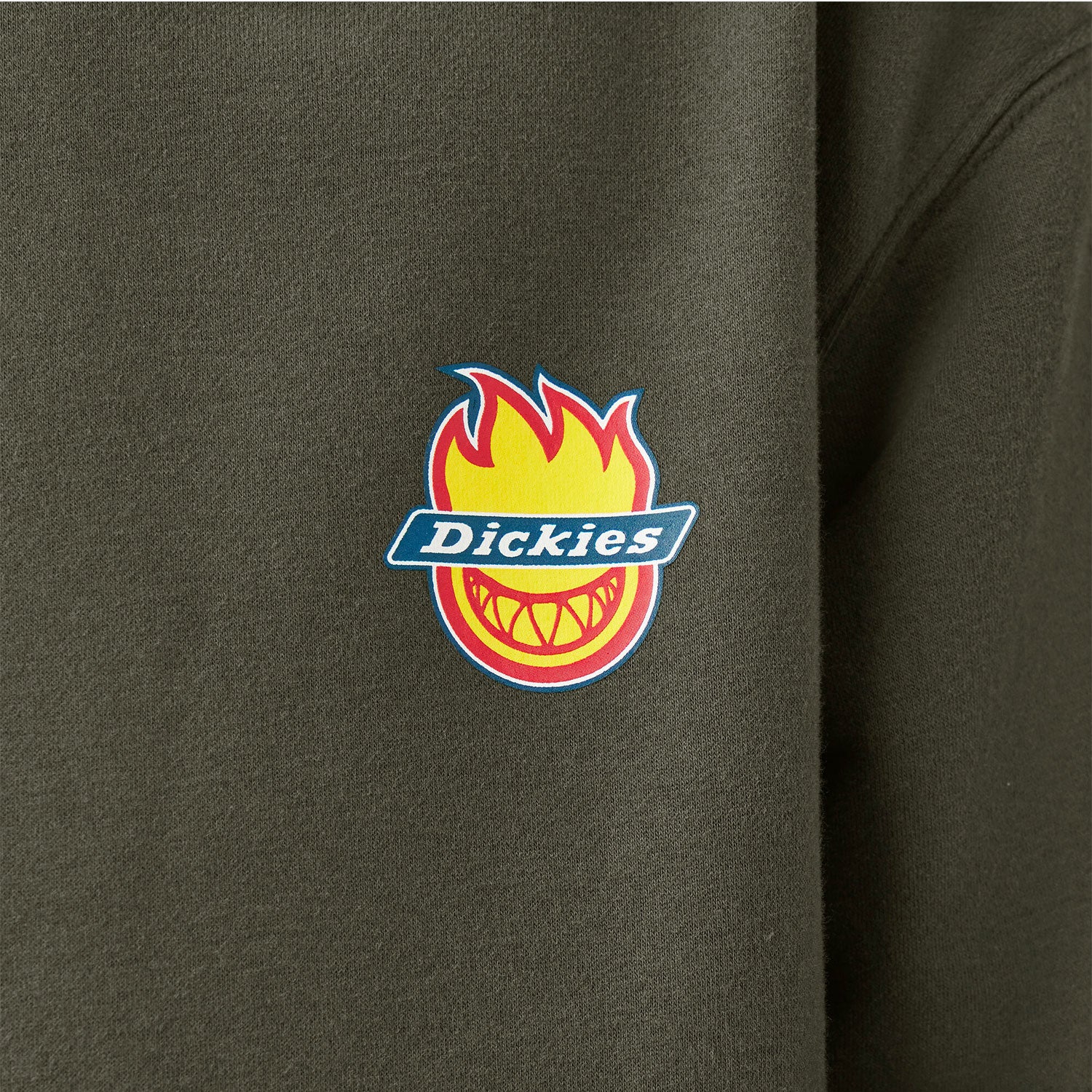DICKIES X SPITFIRE - HOODIE KIDS - Olive Green