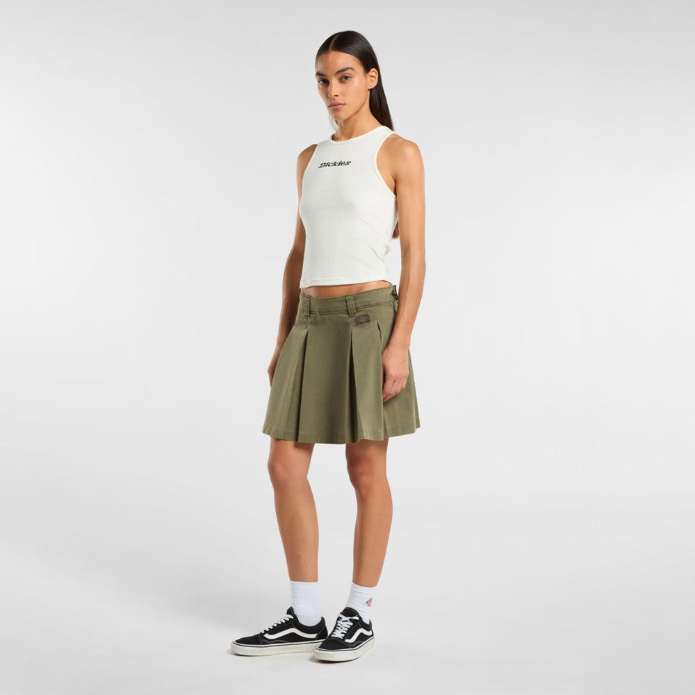 Dickies W - Rib Top - Egret