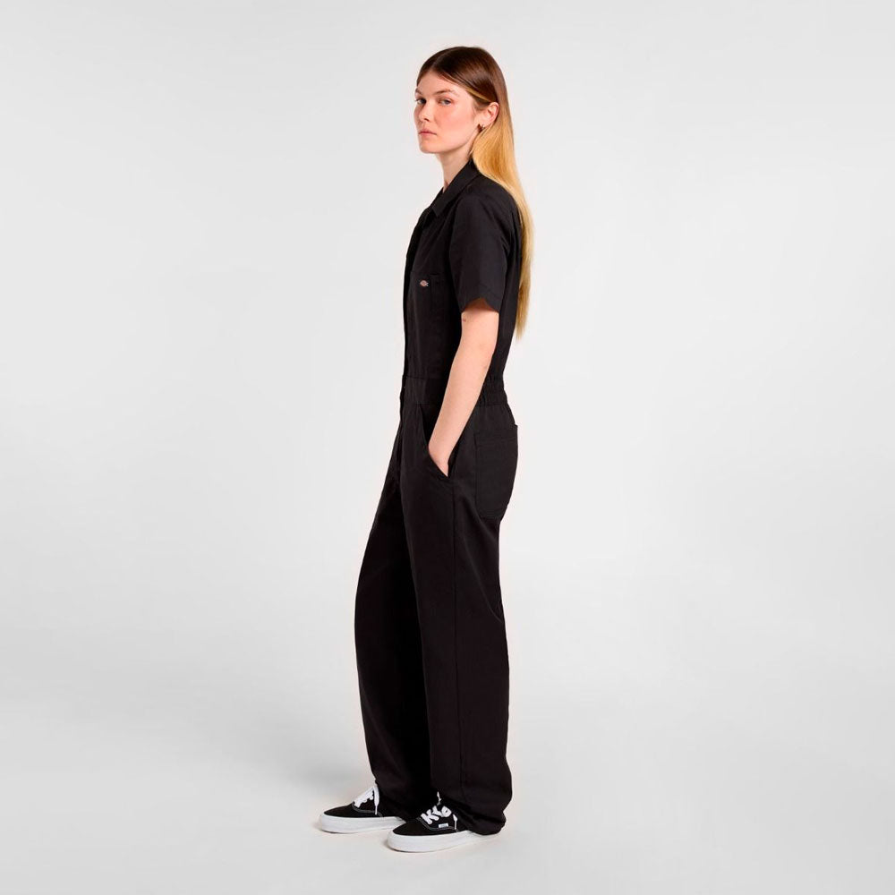 Dickies W - Short Sleeve Coverall Regular - Black