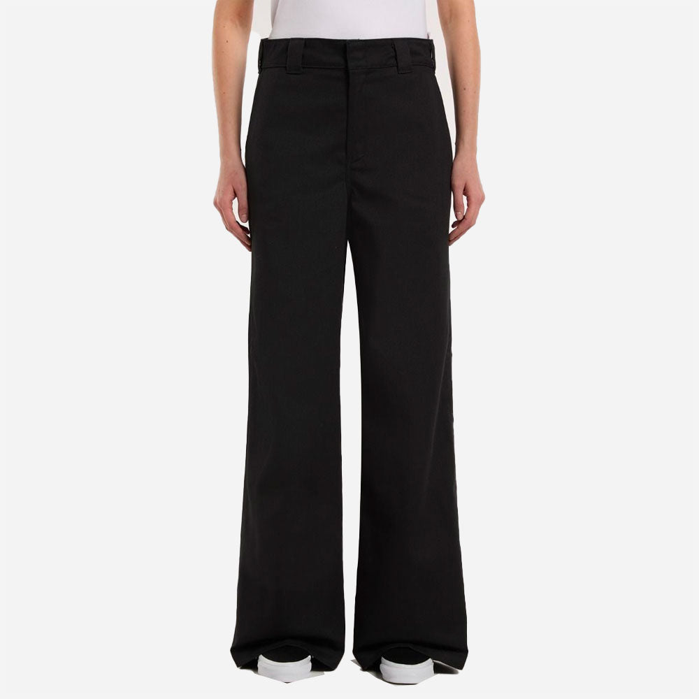 DICKIES - WIDE LEG WORK PANT W - BLACK