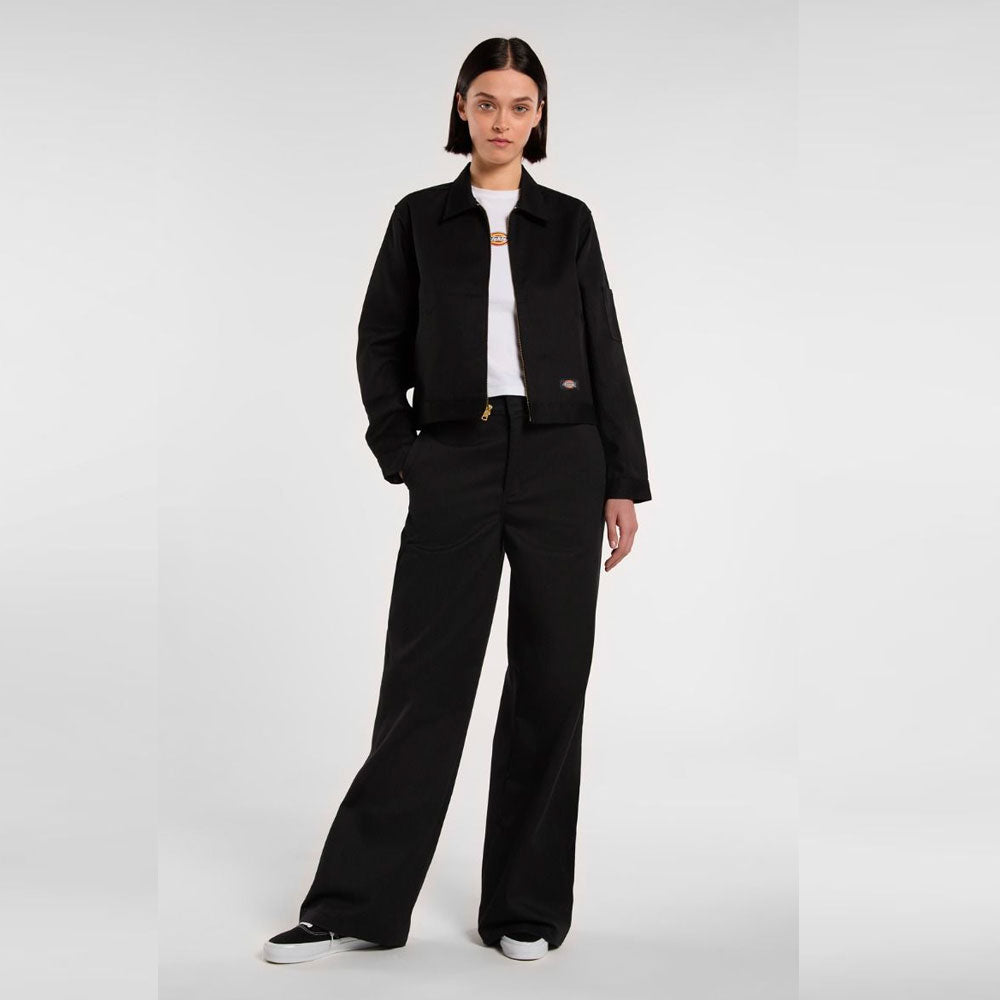 DICKIES - WIDE LEG WORK PANT W - BLACK