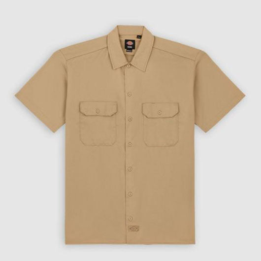 Dickies - Work Shirt SS Rec - Khaki