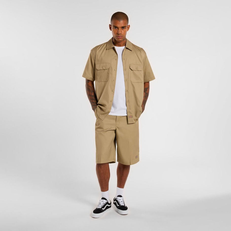 Dickies - Work Shirt SS Rec - Khaki