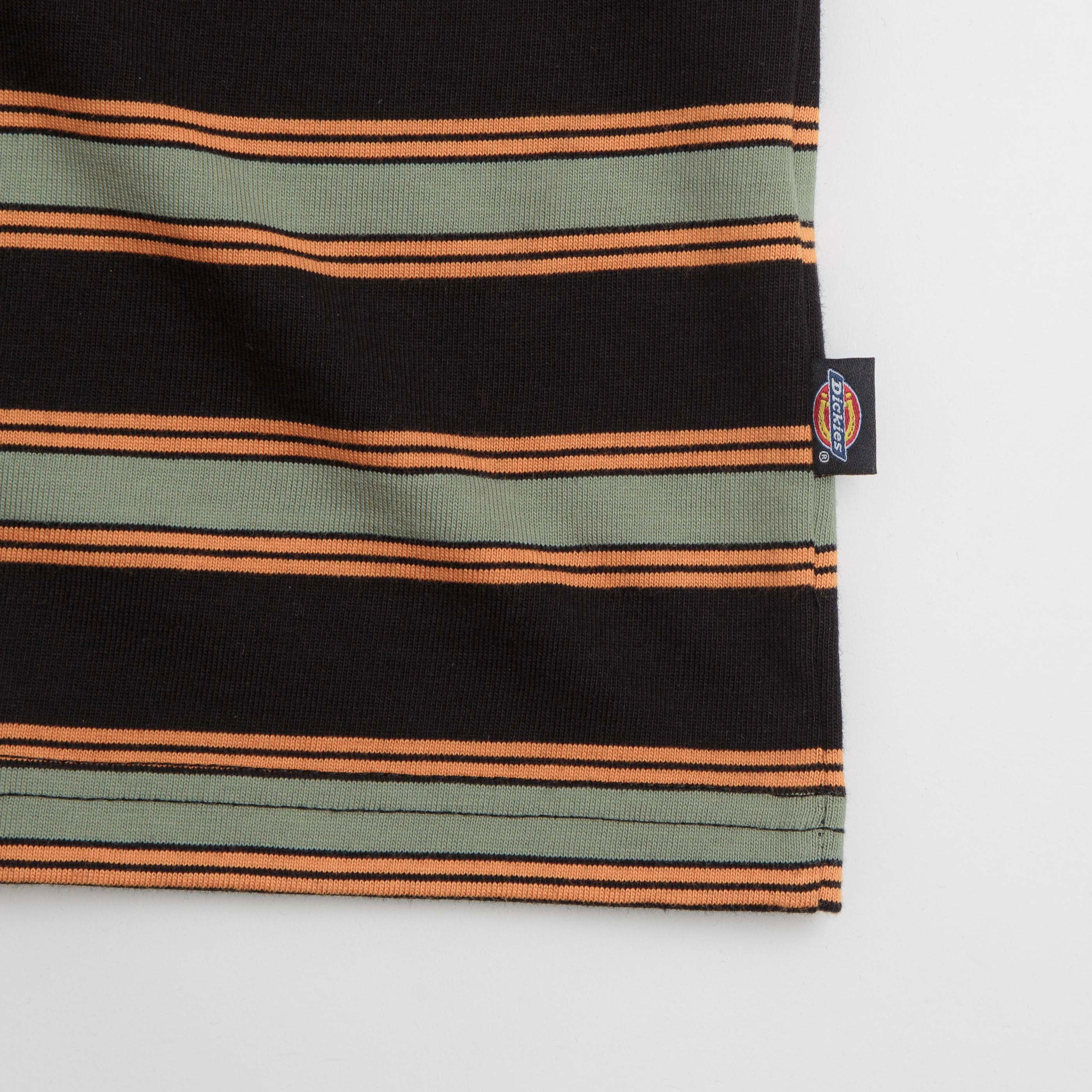Dickies - York Stripe Tee SS - Black