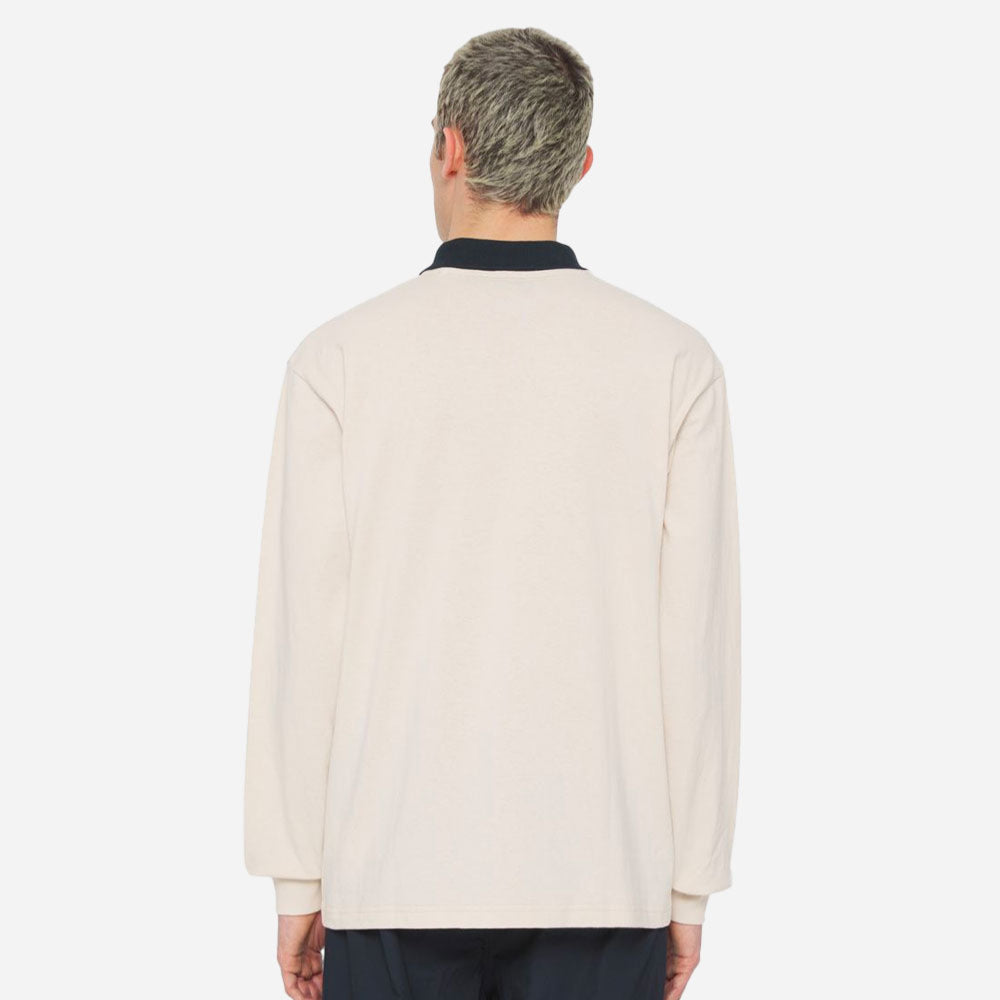 DICKIES - YORKTOWN RUGBY LS - WHITECAP GRAY