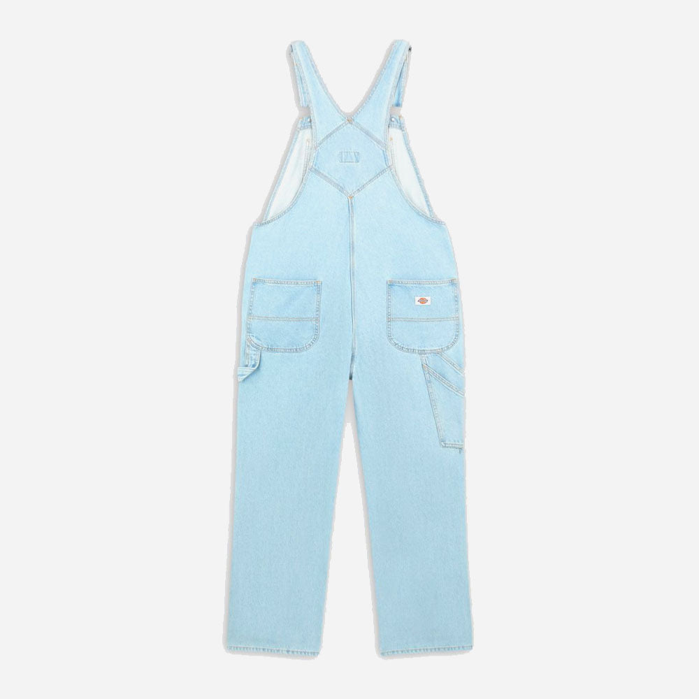 DICKIES - CLASSIC DENIM BIB - VINTAGE AGED BLUE